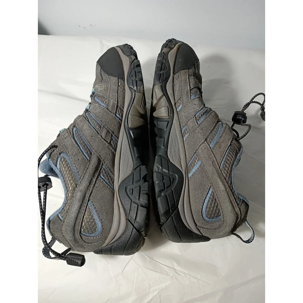 Merrill Woman 9 Granite Vibram Sole Active wear Sneakers Lace Lock Outdoor Hike
